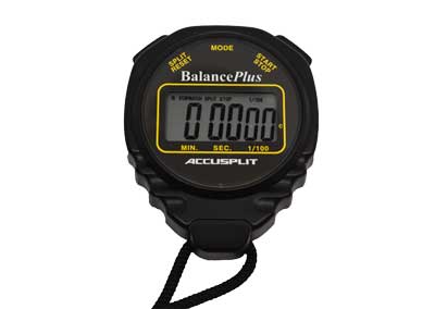 BalancePlus stopwatch for curling