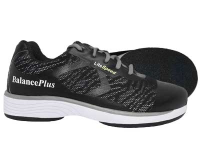 BalancePlus 700 series curling shoes grey side by side view