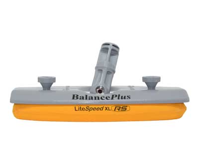 BalancePlus LiteSpeed XL 9" Grey complete head, 26mm with LiteSpeed RS XL 9" faceplate