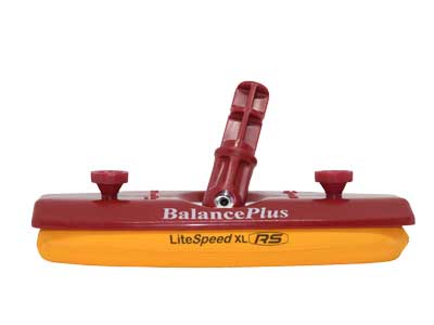 BalancePlus LiteSpeed XL 9" Red complete head, 23mm with LiteSpeed RS XL 9" faceplate