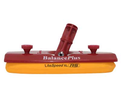 BalancePlus LiteSpeed XL 9" Red complete head, 26mm with LiteSpeed RS XL 9" faceplate