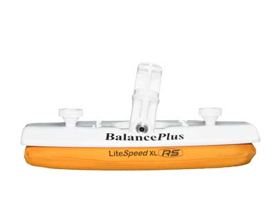 BalancePlus LiteSpeed XL 9" White complete head, 26mm with LiteSpeed RS XL 9" faceplate