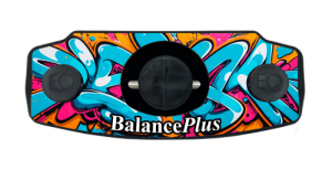 tope view of the custom skin design of graffiti