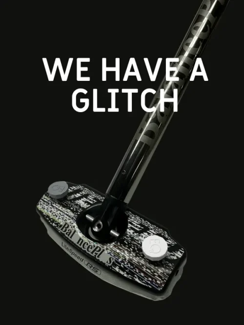 front left angle view of LiteSpeed Glitch Curling Broom